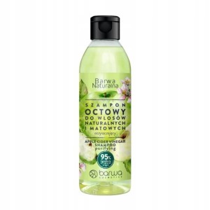 Szampon do włosów 300ml BARWA NATURALNA octowy oczyszczający do włosów naturalnych i matowych 1szt. /0040814050220/