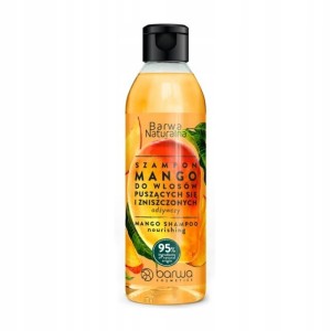 Szampon do włosów 300ml BARWA NATURALNA mango odżywczy do włosów puszących się i zniszczonych 1szt. /00408309050220/