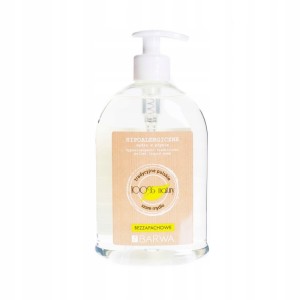 Mydło w płynie z pompką 500ml BARWA hipoalergiczne szare bezzapachowe 1szt. /00607040670410/