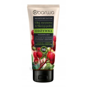 Odżywka do włosów regenerująca 200ml BARWA RECEPTURY NATURY z olejem rycynowym i skrzypem polnym do włosów suchych i zniszczonych 1szt. /04313412070410/
