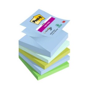 Notes samoprzylepny Z-NOTES/harmonijkowy/ZZ/ZIG-ZAG 76x76mm 5x90 kartek R330-5SS-OAS 3M POST-IT SUPER STICKY /3M-04054596924314/