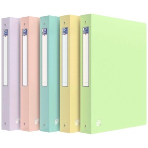 Segregator A4/40 PP ringowy 4R OXFORD URBAN pastel mix kolorów 1szt. /400205731/