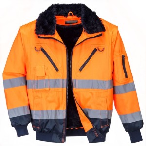 Kurtka ostrzegawcza Portwest Pilot 3w1 rozmiar 3XL pomarańczowo-granatowa 1szt. /PJ50ONRXXXL/