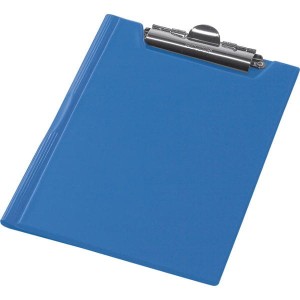Teczka z klipem PANTA PLAST zamykana A4 niebieska /0314-0003-03/