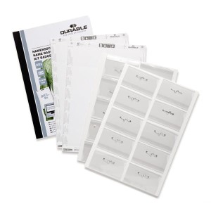 Zestaw identyfikatorów 54x90 z igłą DURABLE 20szt. /8697/