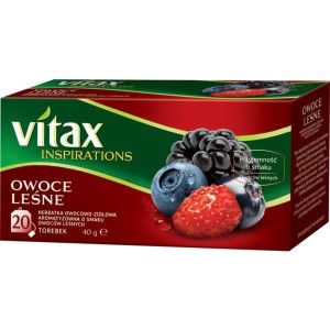 Herbata VITAX owoce leśne 20szt.