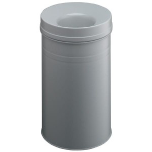 Kosz na śmieci okrągły SAFE+ 30l szary /332610/
