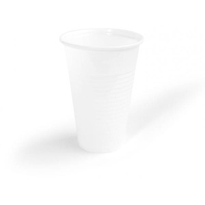 Kubki plastikowe wielokrotnego użytku na ciepłe i zimne napoje 200ml wykonane z PP białe OFFICE PRODUCTS 100szt. /24022015-14/