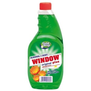Płyn do szyb WINDOW PLUS  zapas zielony 0,75 l