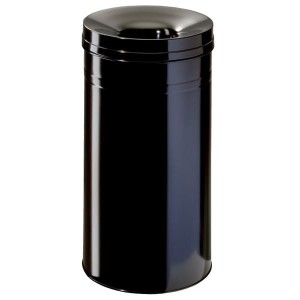 Kosz na śmieci okrągły SAFE+ 30l czarny /332601/