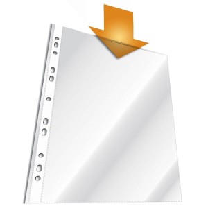 Koszulka zawieszkowa A4 48mic krystaliczna DURABLE 100szt. /267219/