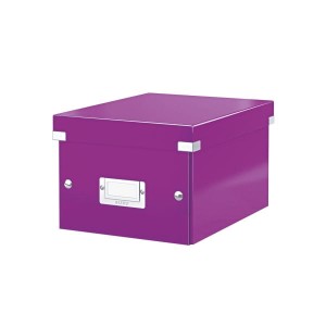 Pudło LEITZ CS uniwersalne małe WOW fioletowe /60430062/