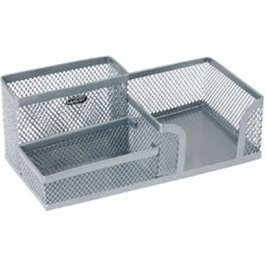 Przybornik na biurko MW-218 GR-093 srebrny /120-1335/