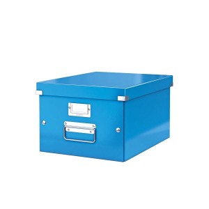 Pudło LEITZ CS uniwersalne średnie WOW niebieskie /60440036/