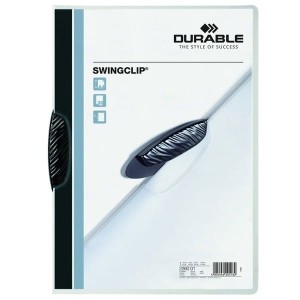 Skoroszyt zaciskowy SWINGCLIP 30 czarny /226001/