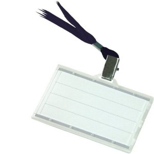 Identyfikator DONAU z czarną taśmą /8347001PL01/