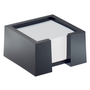 Pojemnik z karteczkami CUBO czarny /772401/