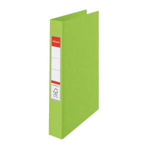Segregator ESSELTE A4 z 4 kółkami grzbiet 42 mm zielony /14461/
