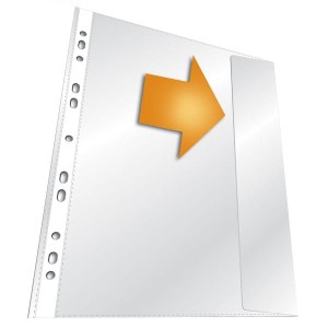 Koszulka zawieszkowa z klapką boczną A4 DURABLE 5szt. /266419/