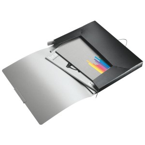 Teczka z gumką LEITZ Style 30 mm czarna /39560094/