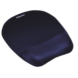 Podkładka pod mysz i nadgarstek FELLOWES Memory Foam, granatowa /9172801/