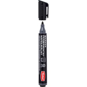 Marker permanentny TOMA 222 Artline okrągły czarny /TO222/