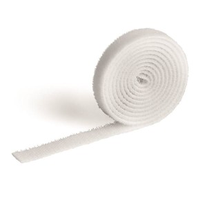 Taśma rzep do spinania kabli Durable CAVOLINE Grip 10 1mx10mm biała /503102/