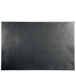 Podkład na biurko ze skóry 650x450mm czarny /730501/