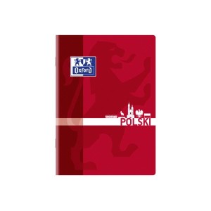 Zeszyt tematyczny A5/60 linia posiada adresówke JĘZYK POLSKI 90G OXFORD 1szt. /400092587/