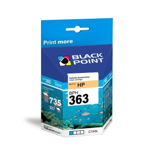 Tusz 363C zamienny do HP C8771EE marki Black Point, cyan