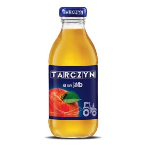 Sok TARCZYN butelka szklana jabłko 300ml