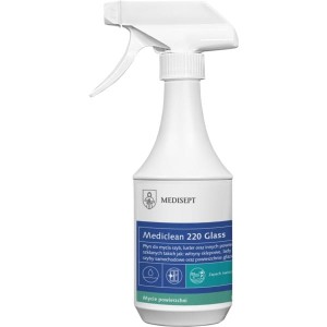 Płyn do szyb Glass Clean MEDICLEAN 500ml rozpylacz /MC220/