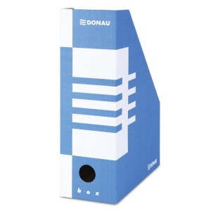 Pojemnik na czasopisma DONAU 100 biało-niebieski /7648001FSC10/