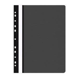 Skoroszyt OFFICE PRODUCTS A4 miękki, wpinany, czarny	/21104121-05/