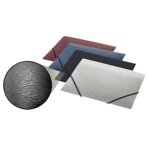 Teczka z gumką na rogach A4 PANTA PLAST SIMPLE niebieska /0410-0057-03/