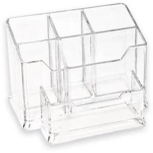 Przybornik na biurko transparentny TAURUS /39-240400/