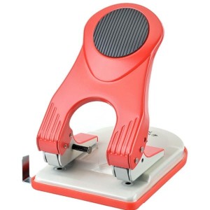 Dziurkacz KANGARO Perfo 60 kartek czerwony /KA60-04/