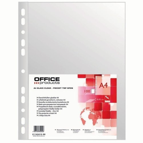 Koszulka zawieszkowa krystaliczna A4 OFFICE PRODUCTS 40 mic 100 sztuk.jpg