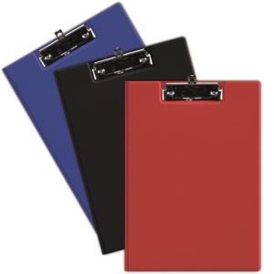 Deska z klipem A4 zamykana TAURUS niebieska /32002/