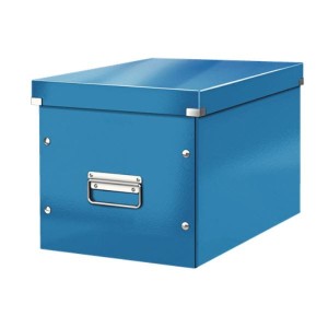 Pudło LEITZ WOW CS uniwersalne L 300x300x330 mm niebieskie /61080036/