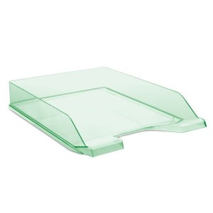 Szuflada na dokumenty DONAU transparentna zielona /7470001PL-06/