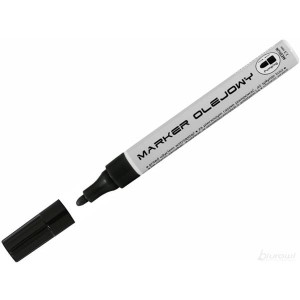 Marker olejowy 2,5mm TOMA ekonomiczny TO-420 czarny /TO-42032/