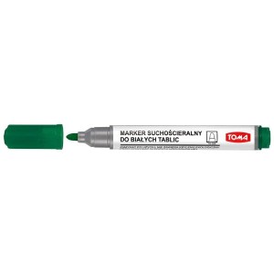 Marker suchościeralny okrągły 2,0mm TOMA 266 zielony 1szt./266-42/