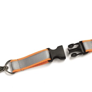 Smycz do identyfikatorów DURABLE REFLECT SECURE odblaskowa pomarańczowa 20mm z karabińczykiem 1szt. /869209/
