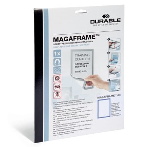 Ramka magnetyczna samoprzylepna DURAFRAME A4 z uchylną przednią stroną op.1 szt granatowa /489907/