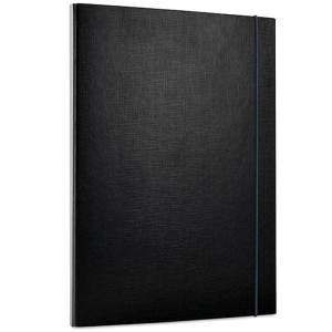 Teczka skrzydłowa z gumką 1,5 cm czarna OFFICE PRODUCTS /21187311-05/