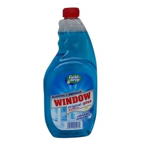 Płyn do szyb WINDOW PLUS zapas niebieski 0,75 l