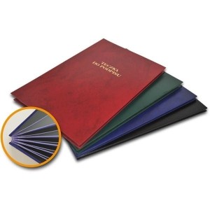 Teczka do podpisu BARBARA 20 kartek granatowa /1822224/