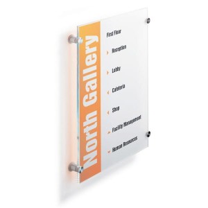 Tabliczka przydrzwiowa CRYSTAL SIGN A3 297x420 mm / 482619/