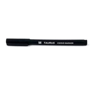 Marker foliopis do CD TAURUS M okrągły czarny /TCD-01/